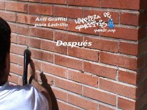 Protección Antigraffiti para Ladrillo