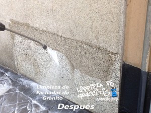 Limpieza de Fachadas de Granito
